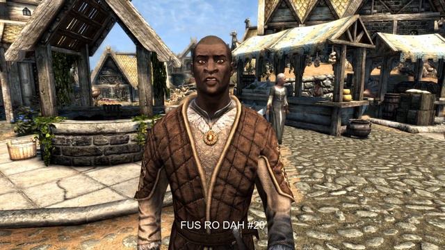FUS RO DAH! But Nazeem gets pushed 20 times. [#20] смотреть онлайн