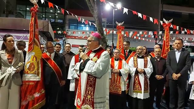 Cerimônia de Abertura da Festa do Divino Espírito Santo de Mogi das Cruzes смотреть онлайн