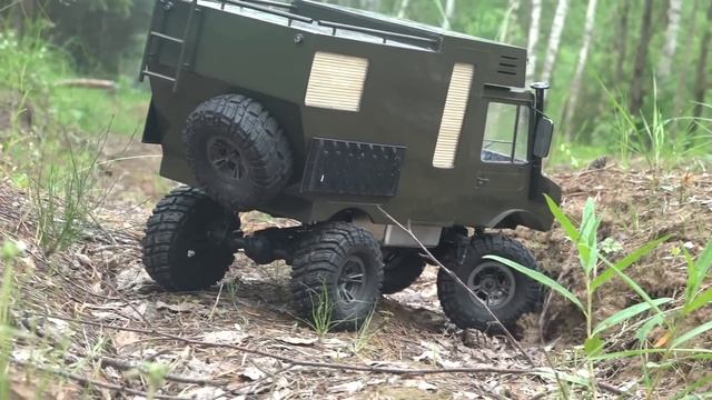 UNIMOG за 10 000 руб. ... Самодельный грузовик на шасси MST 4x4 смотреть онлайн