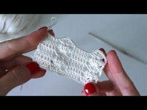 САМЫЙ ПРОСТОЙ УЗОР КРЮЧКОМ. МАСТЕР-КЛАСС