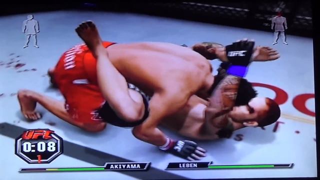 Yoshihiro Akiyama vs Chris Leben - Brutal Hook! смотреть онлайн