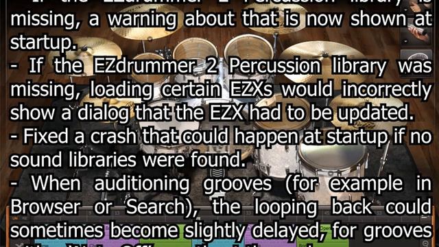 WHAT'S NEW IN TOONTRACK EZDRUMMER UPDATE 2.2.3 смотреть онлайн