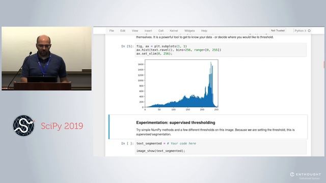 Image Analysis in Python with SciPy and Scikit Image | Scipy 2019 Tutorial | Nunez-Iglesias смотреть онлайн