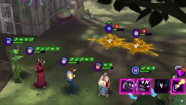 Master Splinter and Co. VS Hares. Teenage Mutant Ninja Turtles: Legends gameplay 384 смотреть онлайн