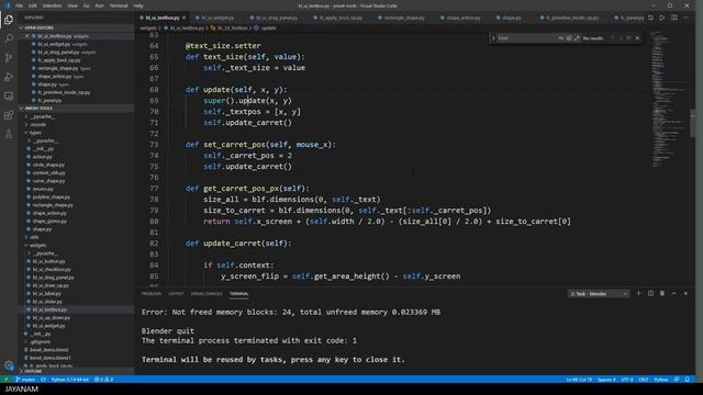 Blender 2.8 & Python: Textbox for Addons смотреть онлайн