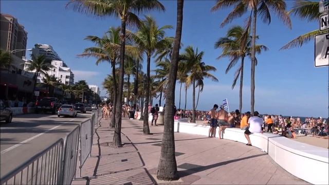 Красивые виды Флорида Майами США яхты и океан , пляжи и отдых с музыкой ! смотреть онлайн