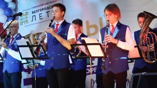 Видео портрет. Выступление в духовом оркестре. смотреть онлайн