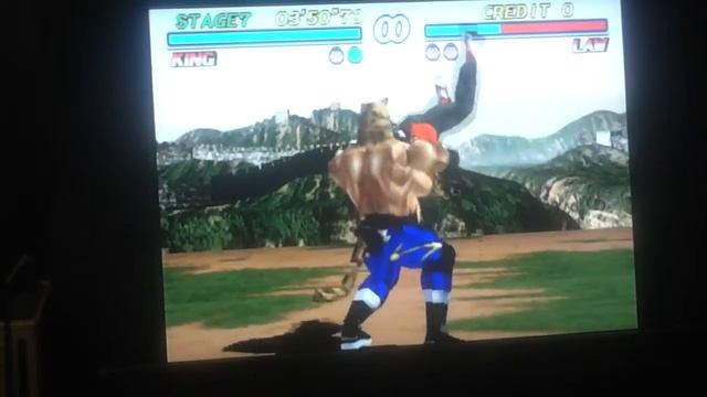Tekken 2 King Arcade Playthrough PS1! смотреть онлайн