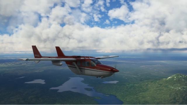 Alaska - Trip to Anchorage with Cessna 337 смотреть онлайн