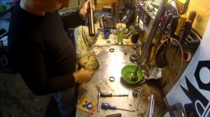 stels flame 200 переборка вилки замена сальников