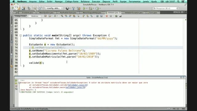 Java Reflexão - 3 смотреть онлайн