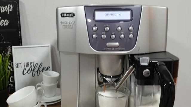 DeLonghi Magnifica Pronto Cappucino смотреть онлайн