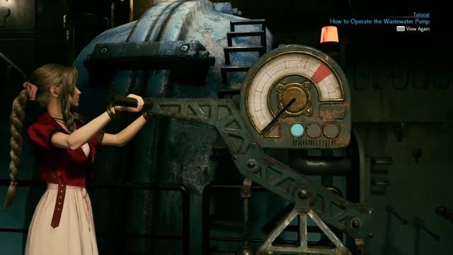 Final Fantasy 7 - Tifa and Aerith use wastewater pump in sewer system | Rough Waters Chapter 10 смотреть онлайн