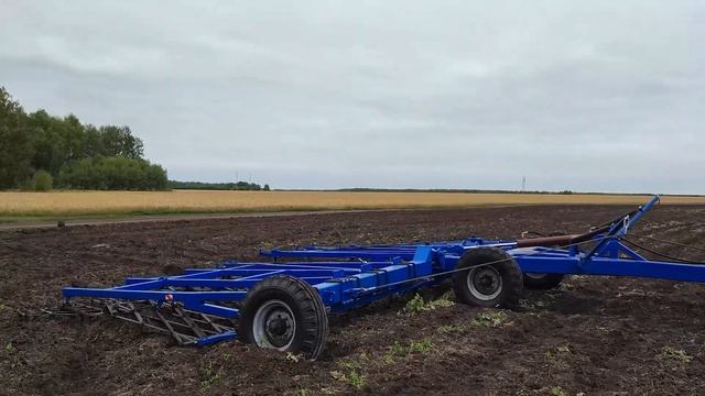 Как раскладывать сцепку бороновальную зубовую СБГ-10? Инструкция по применению орудия "Дибор". смотреть онлайн