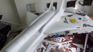 Як-141 Радиоуправляемый самолет своими руками . Модель . Постройки и полет.