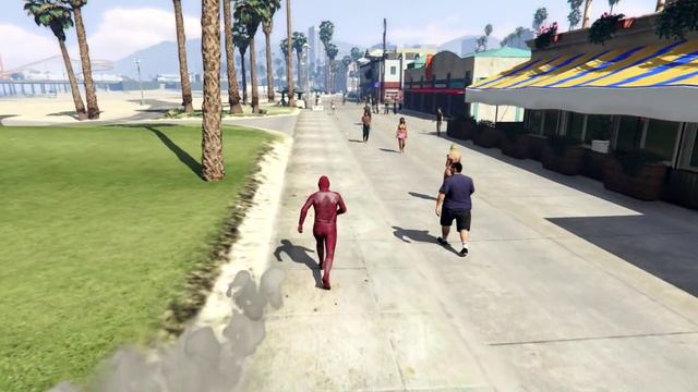 GTA 5 The Flash - Сила супергероя Flash смотреть онлайн