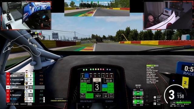 | SimRacing ACC Spa | Das Rating geht nach oben bald endlich LFM | Assetto Corsa Competizione | смотреть онлайн
