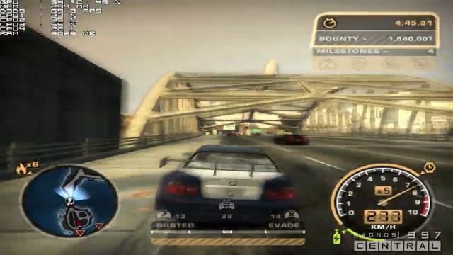 Need for Speed: Most Wanted (2005) Gameplay | Core 2 Quad Q9300 | GeForce GTX 650 | 4GB RAM смотреть онлайн