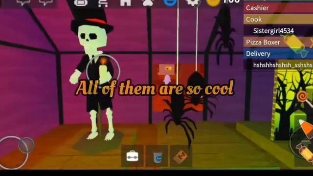 Playing Work at a Pizza Place Halloween Event |Roblox Work at a Pizza Place смотреть онлайн