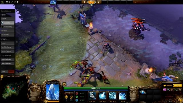 Dota 2 - Ice Blast It All To Hell Quest смотреть онлайн