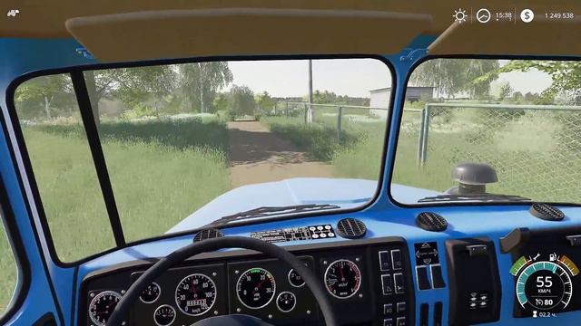 Farming Simulator 19 Продаю ДОСКИ и Переворачиваю Большой ПОГРУЗЧИК - Фермер в совхозе РАССВЕТ # 6 смотреть онлайн