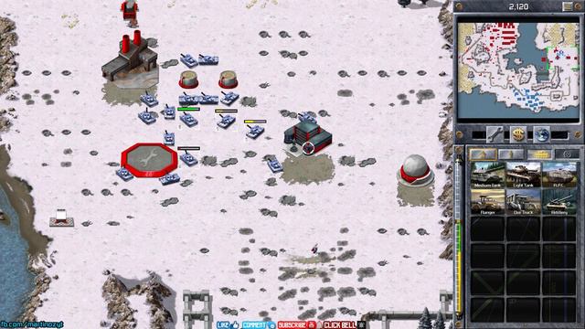 C&C RED ALERT 1 REMASTERED - Allied Mission 12 TAKEDOWN on Hard смотреть онлайн