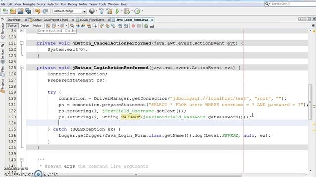 Java Login Form Using NetBeans With Source Code - Part 2 смотреть онлайн