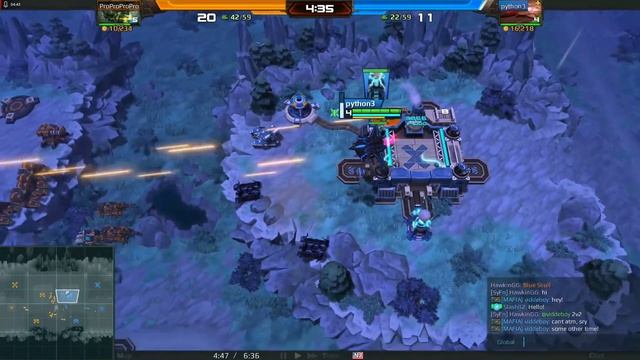 Airmech Strike 1v1 ProProProPro Vs Python3 Map Storm смотреть онлайн