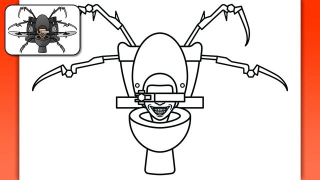 HOW TO DRAW DUAL BUZZSAW MUTANT | Skibidi Toilet - Easy Step by Step Drawing смотреть онлайн