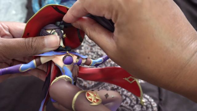 Unboxing Mona Megistus Bootleg Action Figure 1/7 scale Genshin Impact! смотреть онлайн