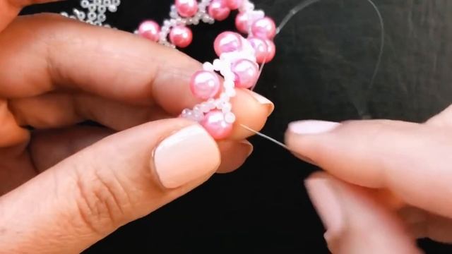 Pearl Vine Bracelet & Earrings Updated Video For Beginners.Super Easy Tutorial