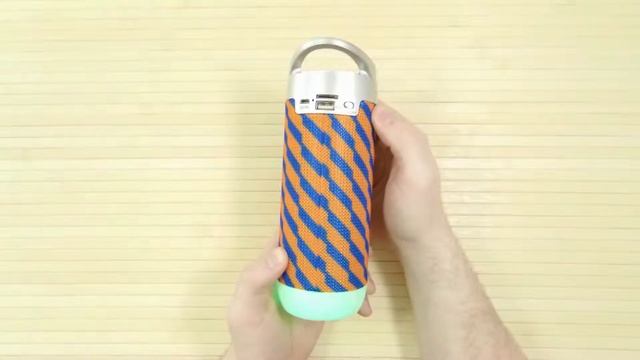 Bluetooth колонка LZ X95 Orange. Распаковка. смотреть онлайн