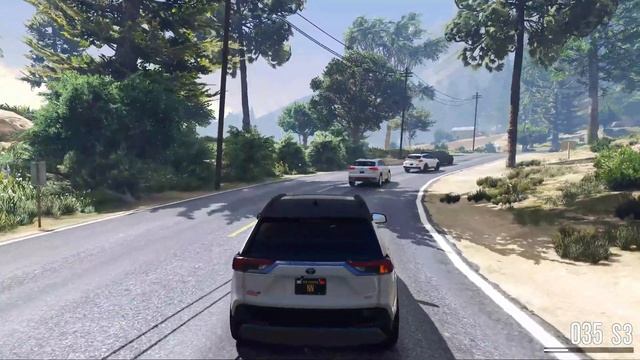 GTA5 | Toyota Rav4 2023 Off-Roading Convoys | Steering Wheel Gameplay смотреть онлайн