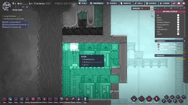 Space Cargo and Clean Water Hip Tunnel ep 10 Mini Base Oxygen Not Included Playthrough смотреть онлайн