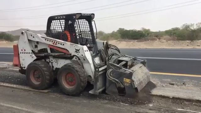 CP10015 Фреза дорожная GFGORDINI на мини-погрузчик Bobcat highOilflow, ямочный ремонт смотреть онлайн