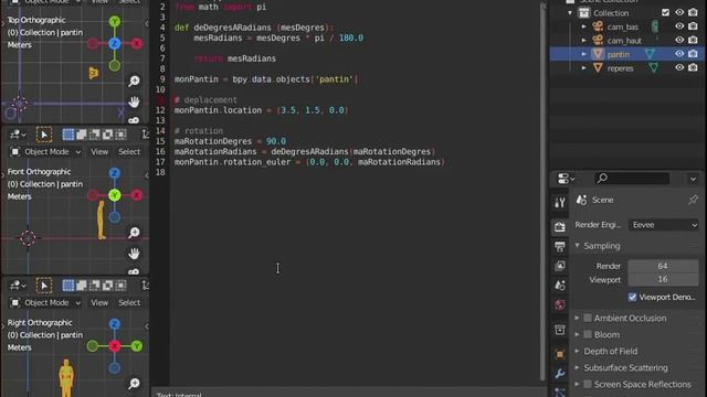 Scripts Python dans Blender - le B.A.-BA смотреть онлайн