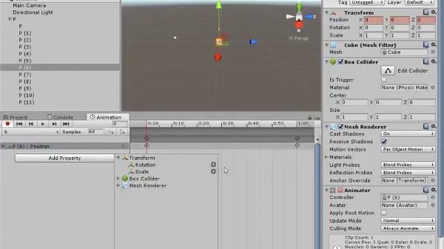 Unity 5. Анимация буквы (П). Скачай бесплатго смотреть онлайн