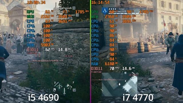 Hyper Threading "i5 vs i7 какой прирост" смотреть онлайн