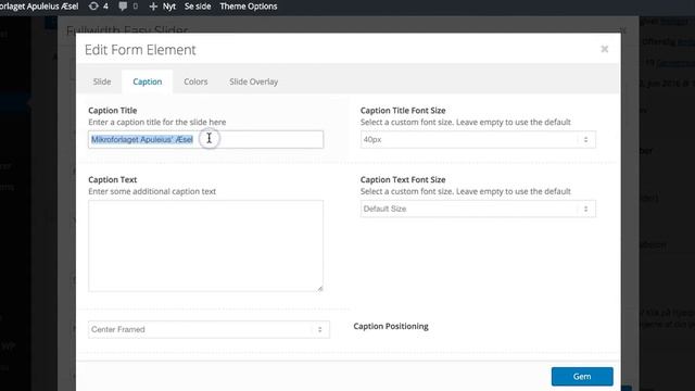 Ændre banner i Wordpress i temaet Enfold смотреть онлайн
