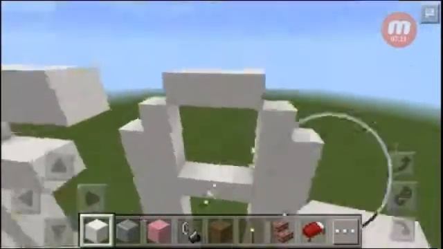 Infamous logo in minecraft style смотреть онлайн