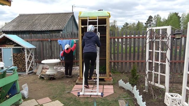 6 соток 18 мая 2022 год. Хроника. Хроника. Work in the garden on May 18 смотреть онлайн
