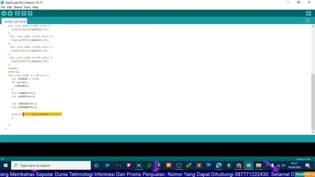 Runing LED Arduino Proteus смотреть онлайн