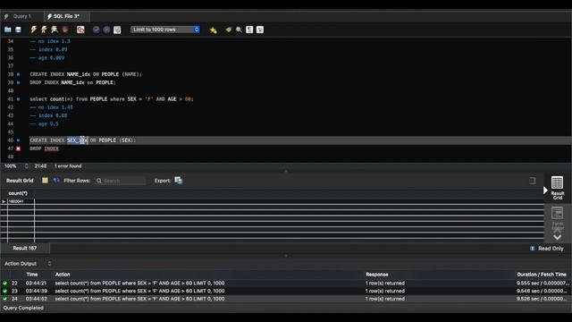 Index can slow down queries ? || MySQL Indexes смотреть онлайн