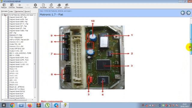 ECU MODULES REPAIR HELPER