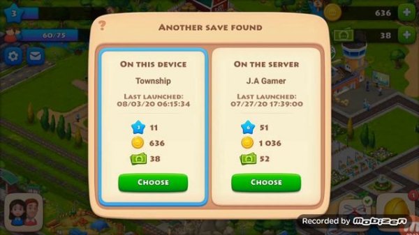 HOW TO GET RECOVER YOUR LOST TOWN LEVEL 1 TO OLD ACCOUNT IN TOWNSHIP