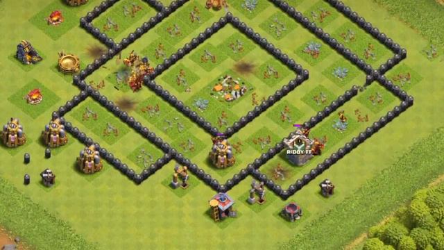 Super Hog Rider vs Every Town Hall - Clash of Clans смотреть онлайн