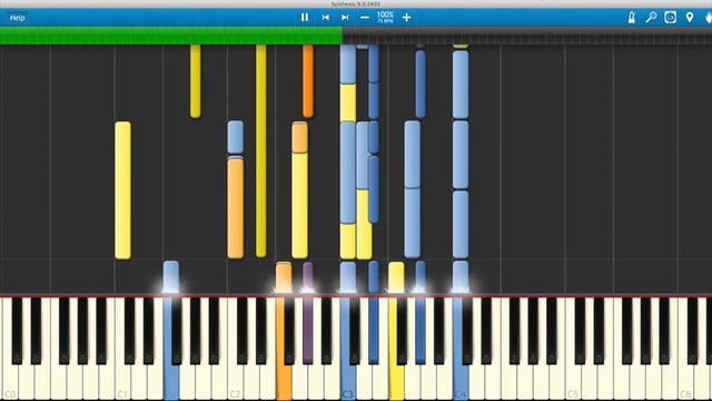 How to play Skyfall by Adele on piano смотреть онлайн
