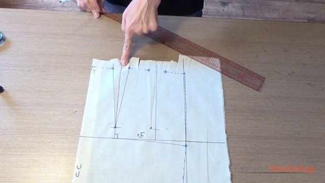 Моделирование юбки карандаш Методом Наколки на манекене Часть 3 смотреть онлайн