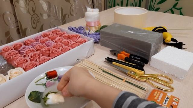 Букет из Мыльных Роз! Часть 1.Мастер-Класс: что такое "мыльные розы". смотреть онлайн