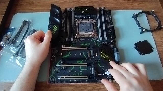 Распаковка и обзор обновленной материнской платы MACHINIST X99-MR9S (v2 или V6.0)